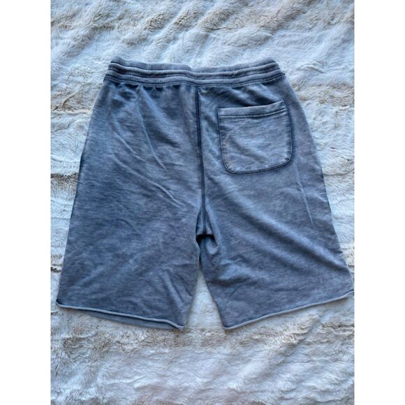 Arizona Jeans Co. Unisex Blue Light Washed Comfort Sweatpant Shorts Drawstring M - Picture 3 of 3